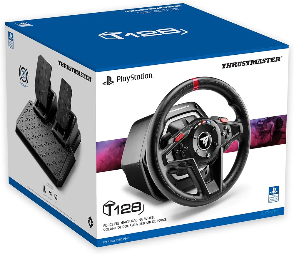 VOLANT Thrustmaster T128 Racing Wheel pour PS5, PS4 et PC