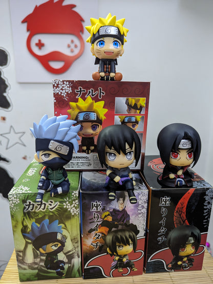 Figurine Chibi Naruto | 11 cm | (lot de 4)