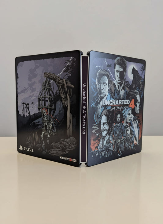 Uncharted 4 + Steelbook + Stickers | Occasion ♻️ PS4