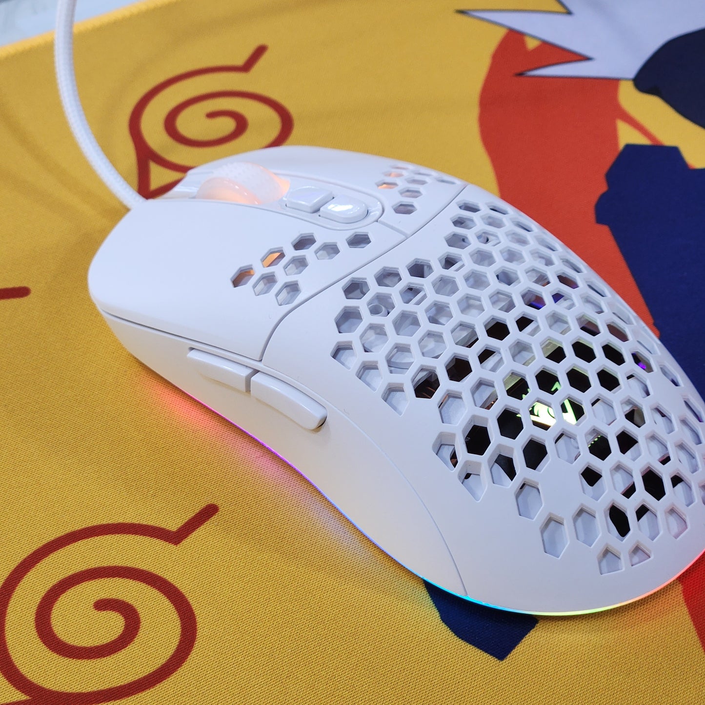 Souris Magma Blanche Filaire