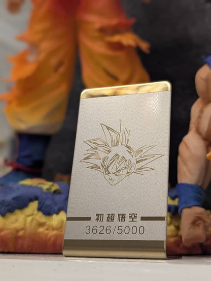 Figurine Goku SSJ + Buste  34 cm