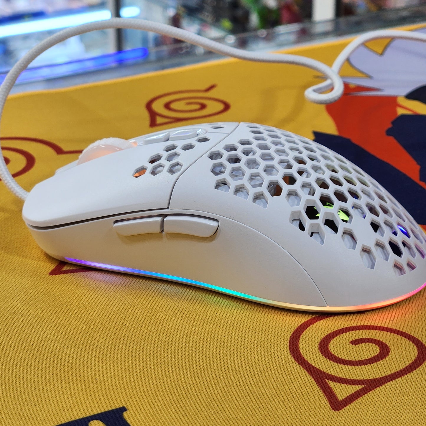 Souris Magma Blanche Filaire