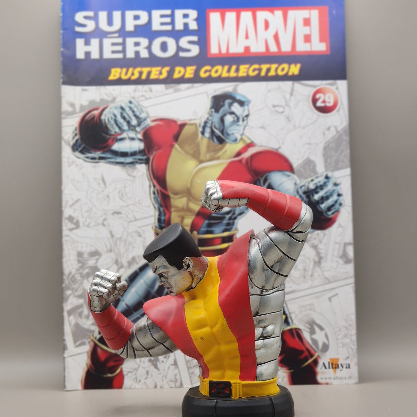 Figurine Bustes Altaya -Marvel- Colossus 13Cm