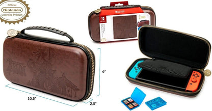 Pochette Nintendo Switch Traveler Deluxe | Zelda Breath of the Wild - Brown