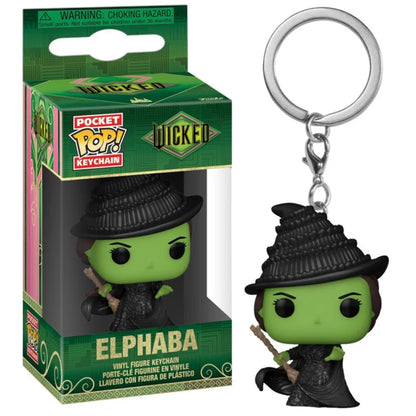 Funko Pop Mini Keychain: Wicked - Elphaba
